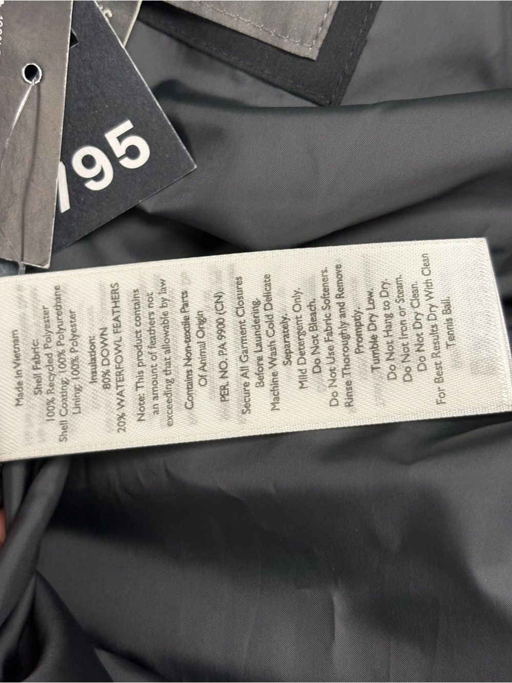 Eddie Bauer Long Hooded Black Puffer Coat - Picture 7 of 9